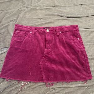 BDG Purple Jean Skirt